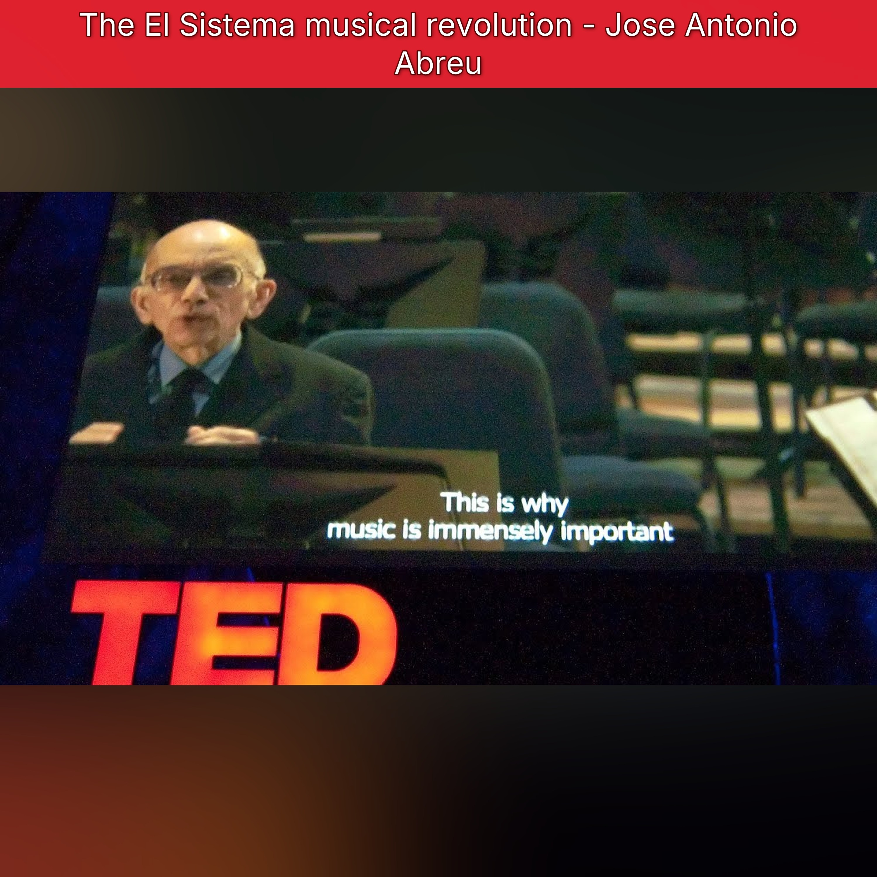 The El Sistema musical revolution - Jose Antonio Abreu episode artwork