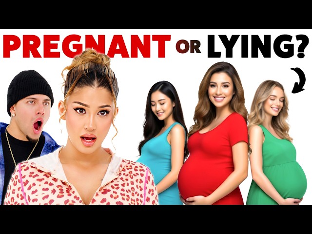 Can You Spot the Real Pregnant Woman?