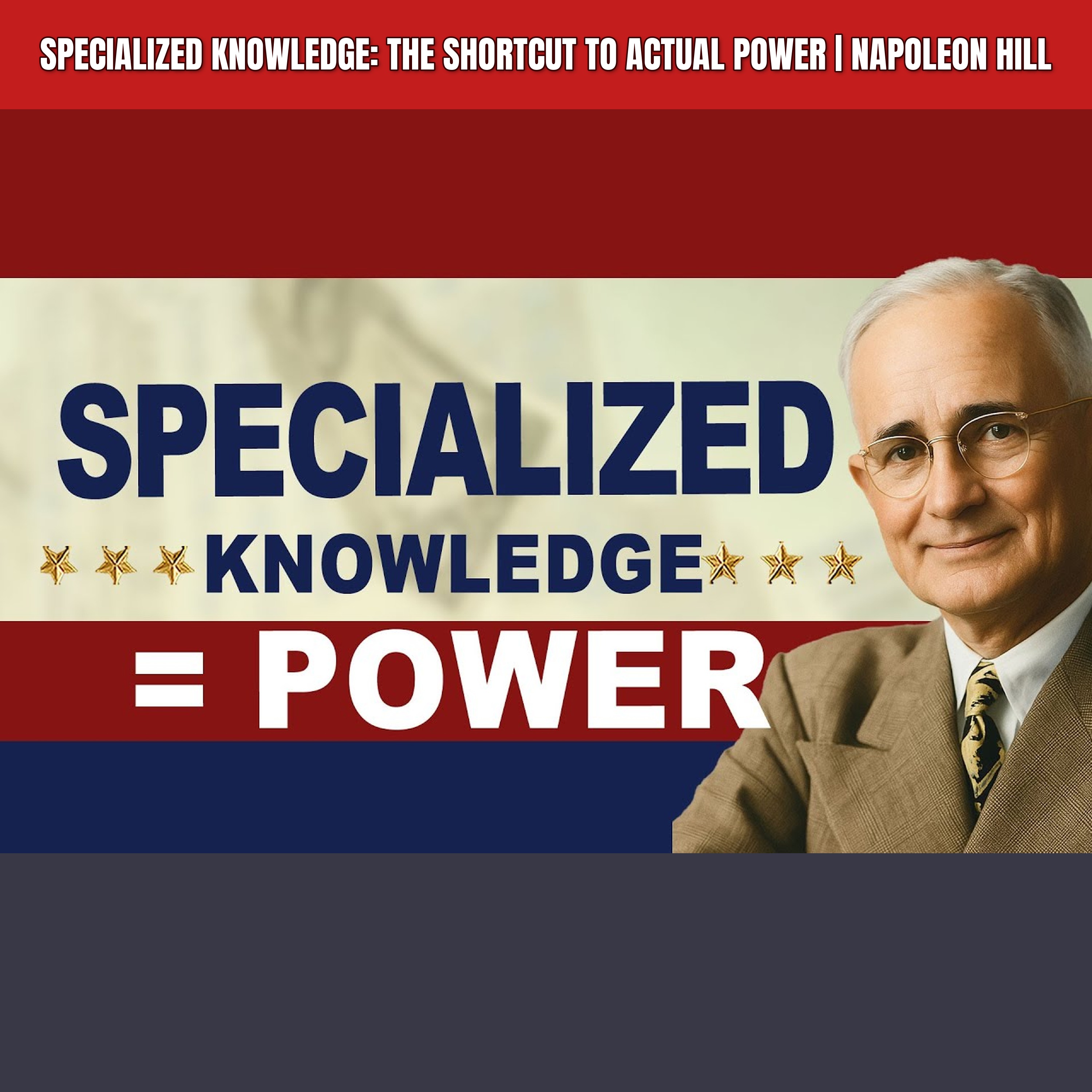 Specialized Knowledge: The Shortcut to Actual Power | Napoleon Hill