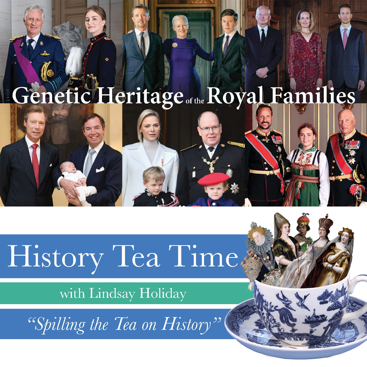 Royal DNA Test - What is the Genetic Heritage of the Monarchs of Europe? 1/2