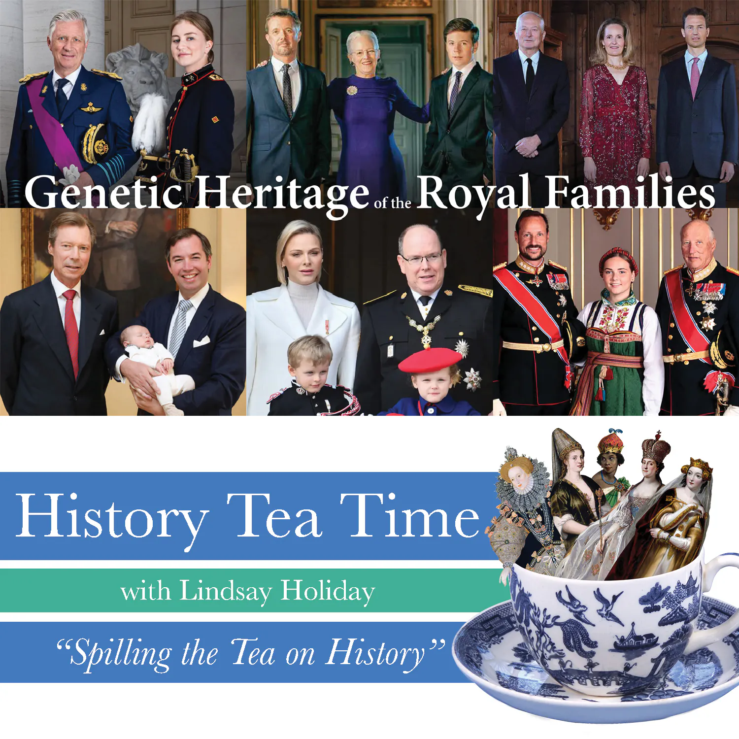 Royal DNA Test - What is the Genetic Heritage of the Monarchs of Europe? 1/2 episode artwork