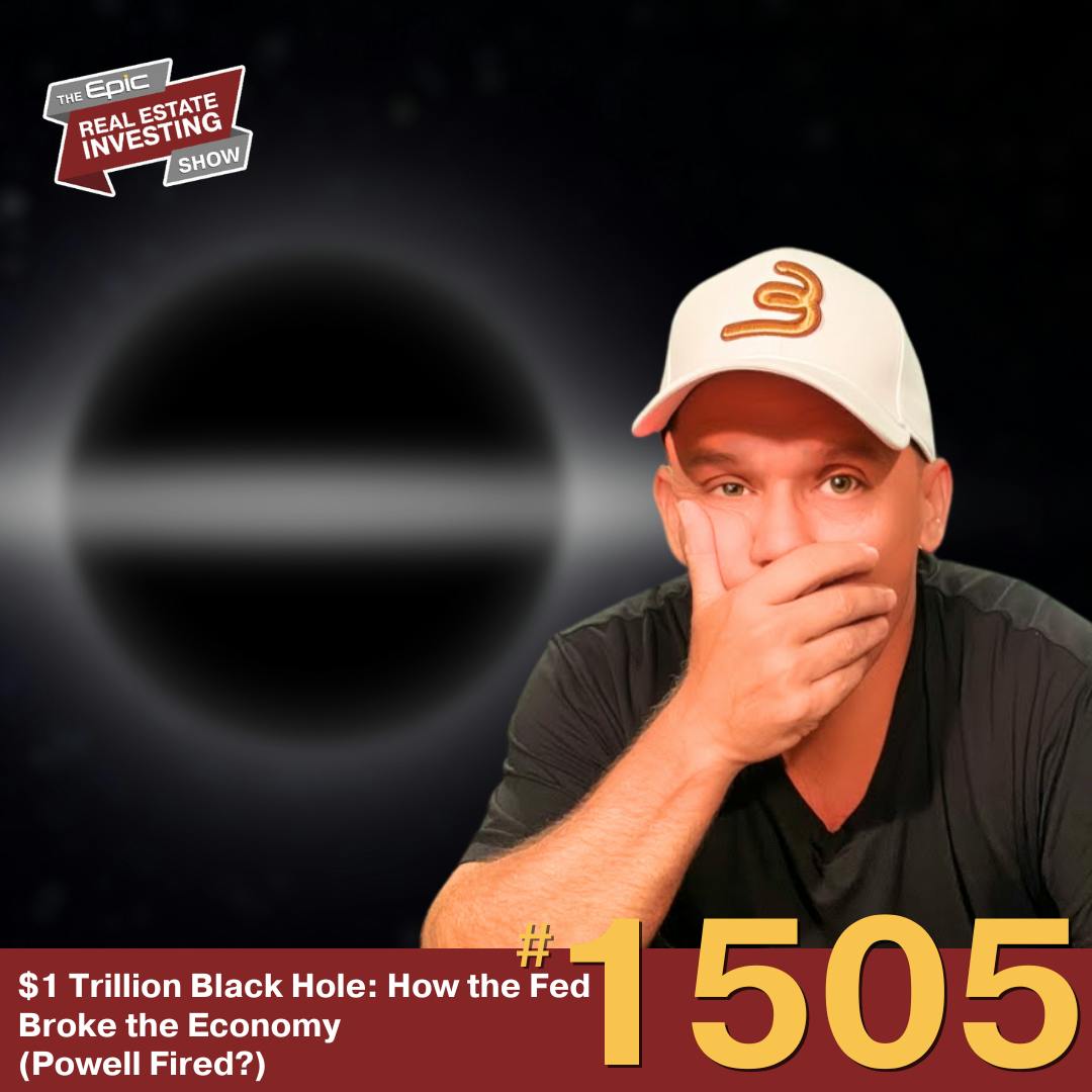 $1 Trillion Black Hole: How the Fed Broke the Economy (Powell Fired?) | 1505 $1 Trillion Black Hole: How the Fed Broke the Economy (Powell Fired?) | 1505