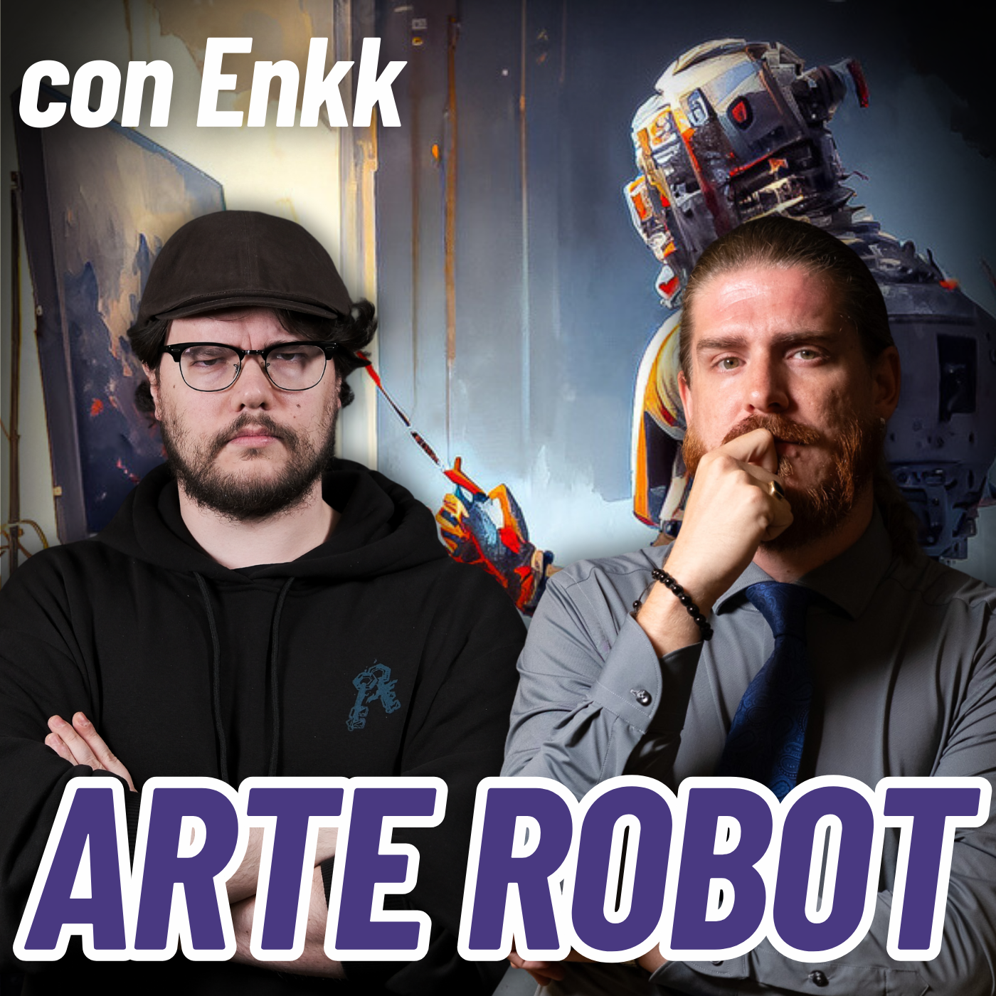 ROBOPICASSO e la Creatività Cyborg: CONVERGENZA vs DIVERGENZA (Dirigibile 2 con Enkk)