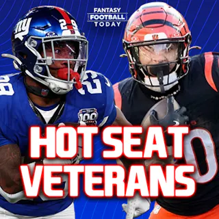 Tracy? Pacheco? Ridley? Which Veterans Have the Most to Gain or Lose from the NFL Draft? (04/16 Fantasy Football Podcast)