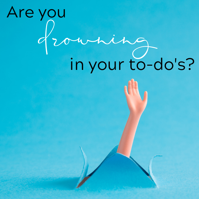 Are you drowning in your to-dos? | Clutterbug Podcast # 75