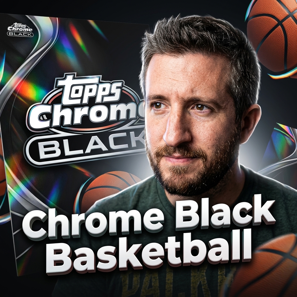 Topps Chrome Black Basketball Deep Dive episode artwork