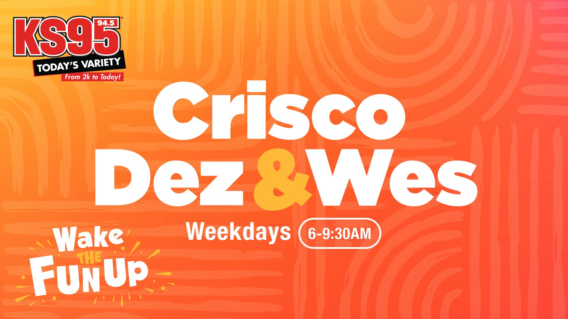 Crisco, Dez & Wes Coming April 8th!