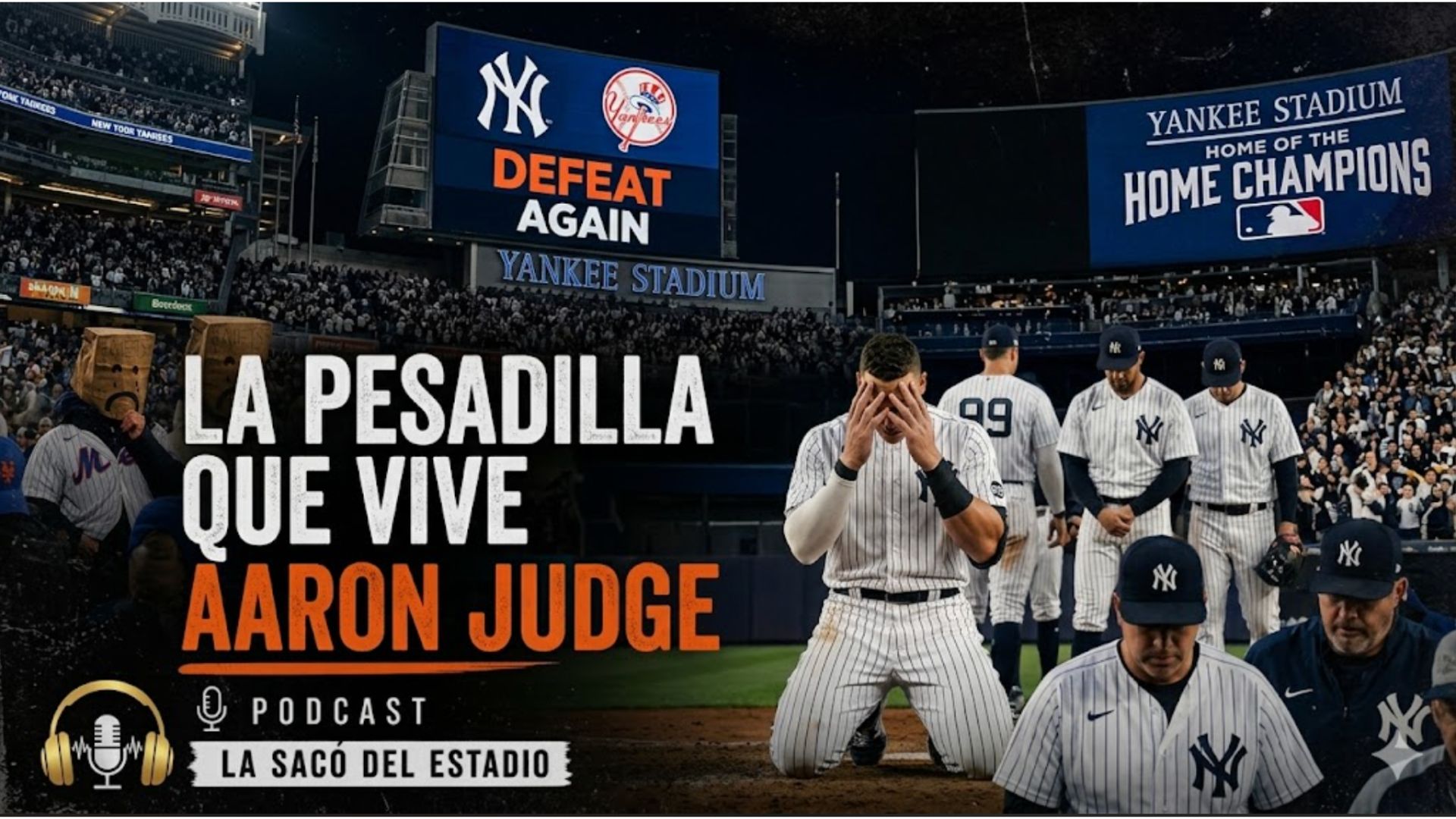 La pesadilla que vive Aaron Judge ⚾️ episode artwork