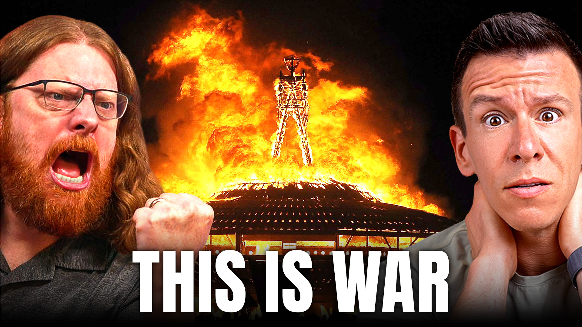 Burning Man Declares War On Alex episode artwork