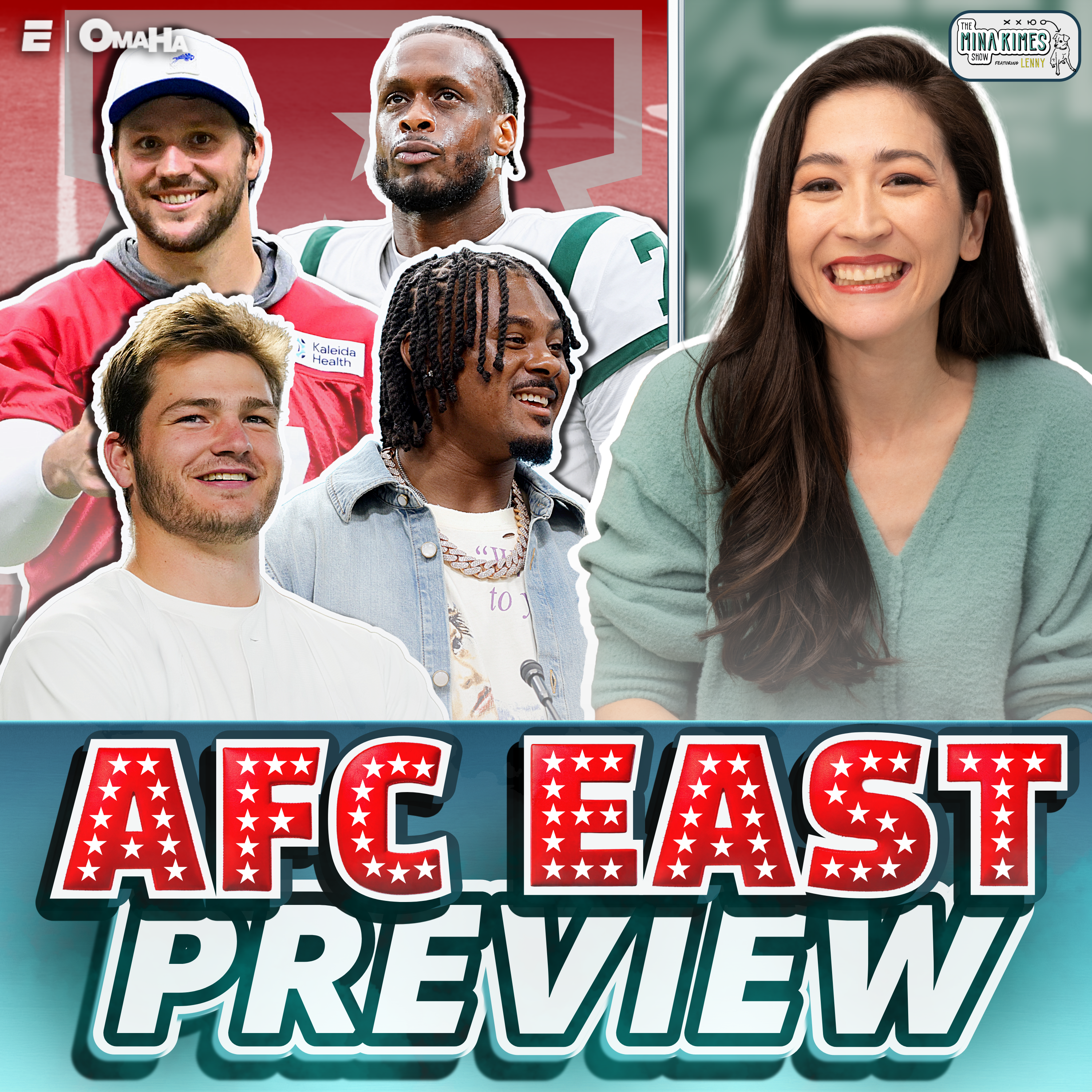 The Mina Kimes Show Featuring Lenny: Kincaid in America: An AFC East Preview episode artwork