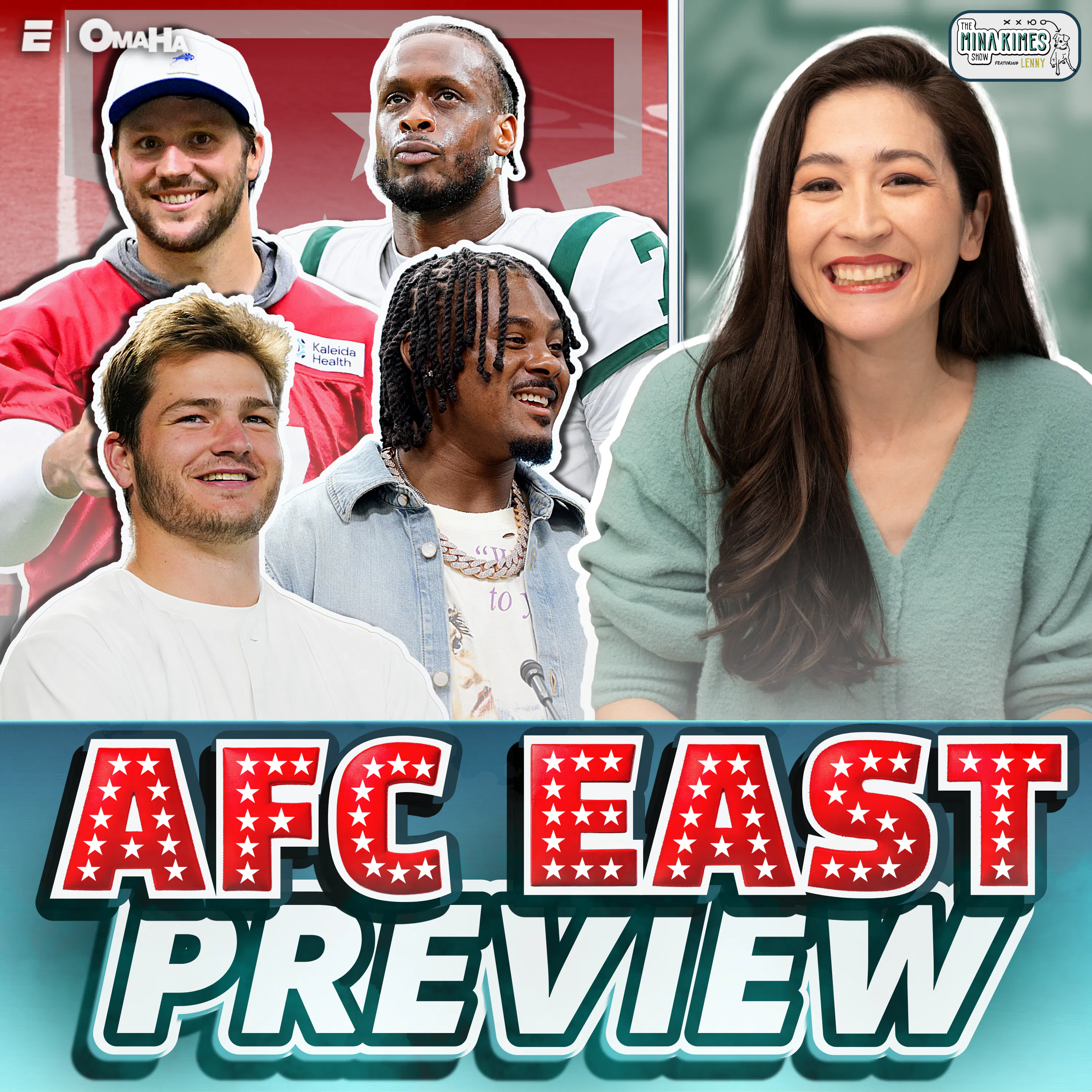 The Mina Kimes Show Featuring Lenny: Kincaid in America: An AFC East Preview episode artwork