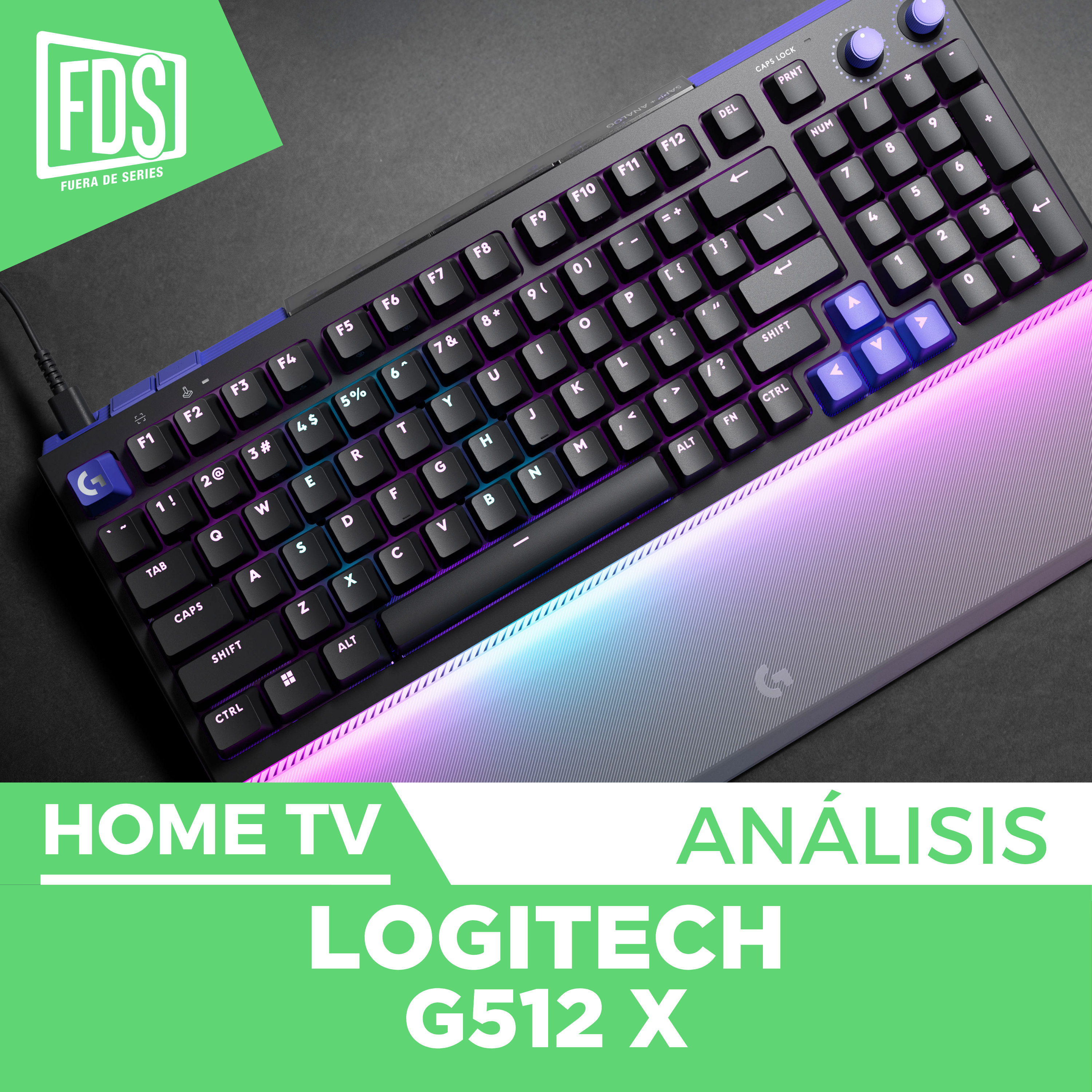 Home TV: LOGITECH G512 X (Review)