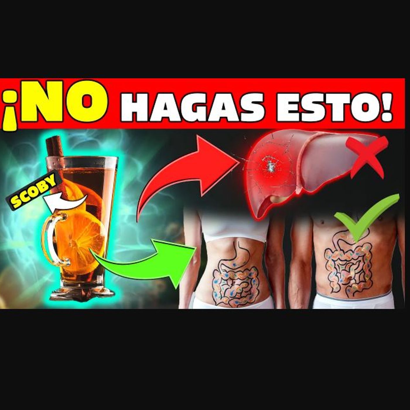 KOMBUCHA: Sus SORPRENDENTES BENEFICIOS y ¡RIESGOS ASOCIADOS! |⚠️NO la tomes SIN VER ESTO☠️ episode artwork