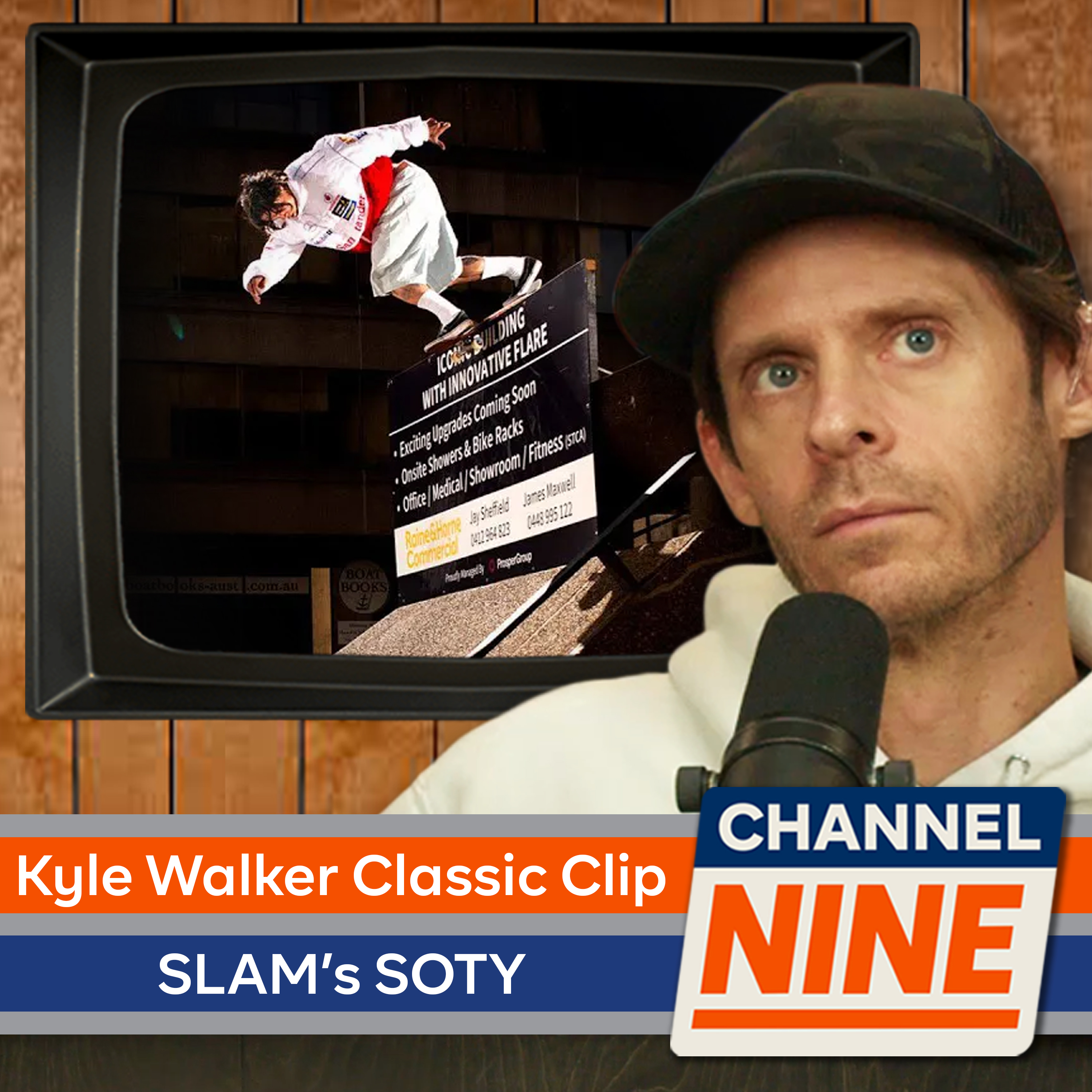 Channel Nine - Kyle Walker Classic Clip, Nixen Osborne is Slam's SOTY, "Doing Too Much" video