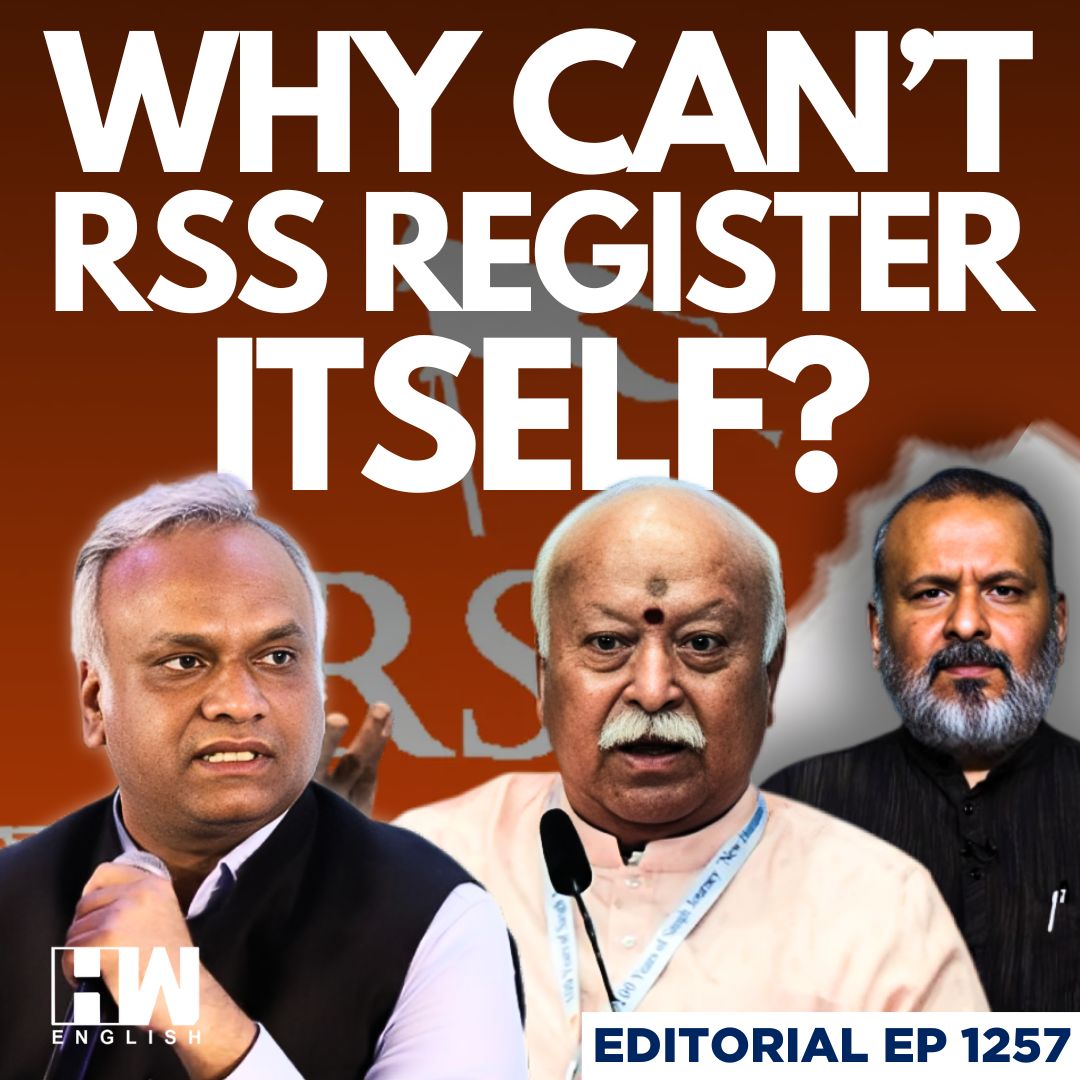 Editorial with Sujit Nair | Priyank Kharge vs RSS: Should Sangh Register Itself? | Mohan Bhagwat episode artwork