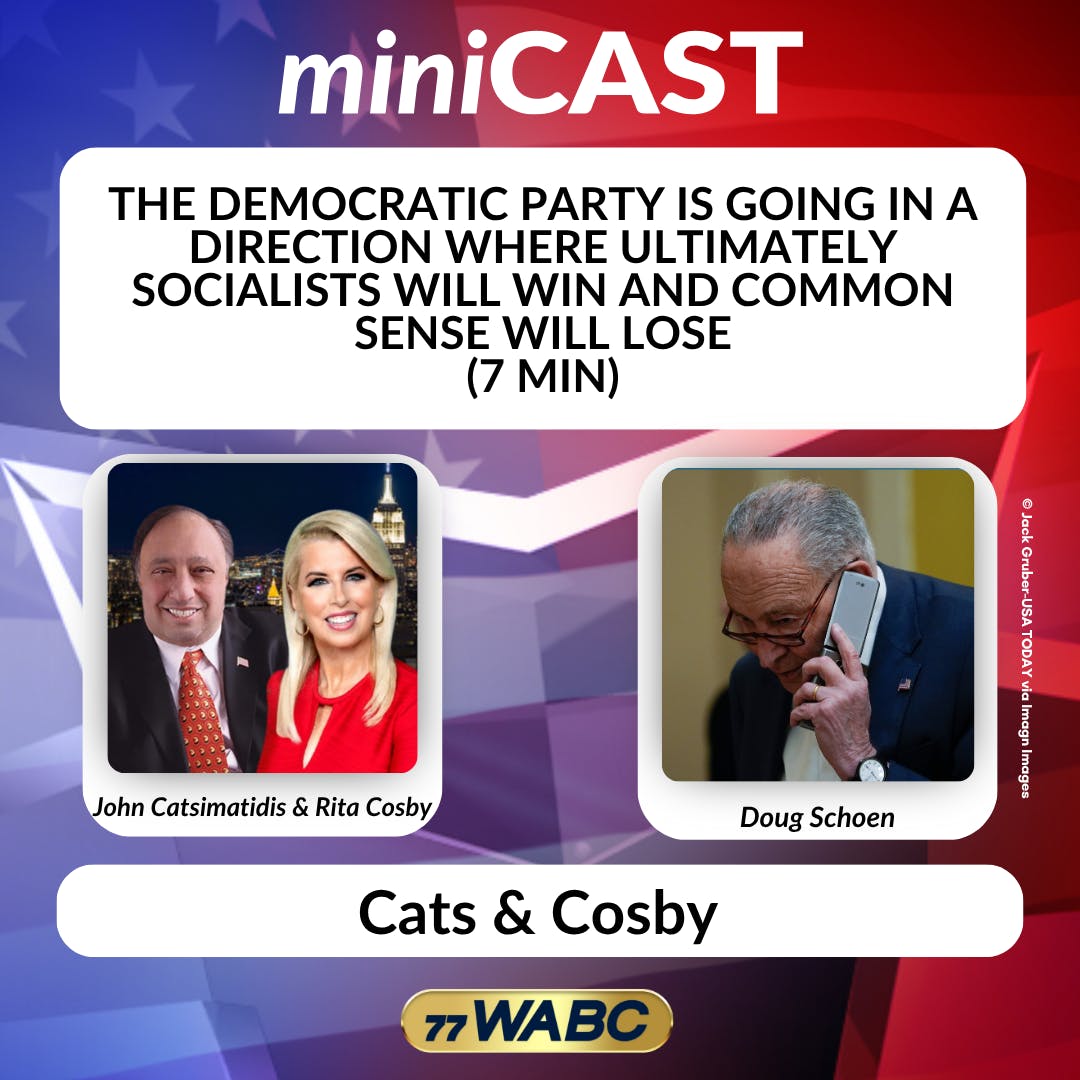 Doug Schoen: The Democratic Party is Going in a Direction Where Ultimately Socialists Will Win and Common Sense Will Lose (7 min) Doug Schoen: The Democratic Party is Going in a Direction Where Ultimately Socialists Will Win and Common Sense Will Lose (7 min)