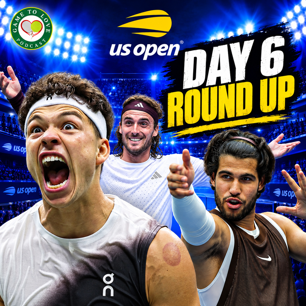 ALCARAZ DOMINATES! 🔥 IS TSITSIPAS BACK? SHELTON AWAITS | US Open 2026 | GTL Tennis Podcast