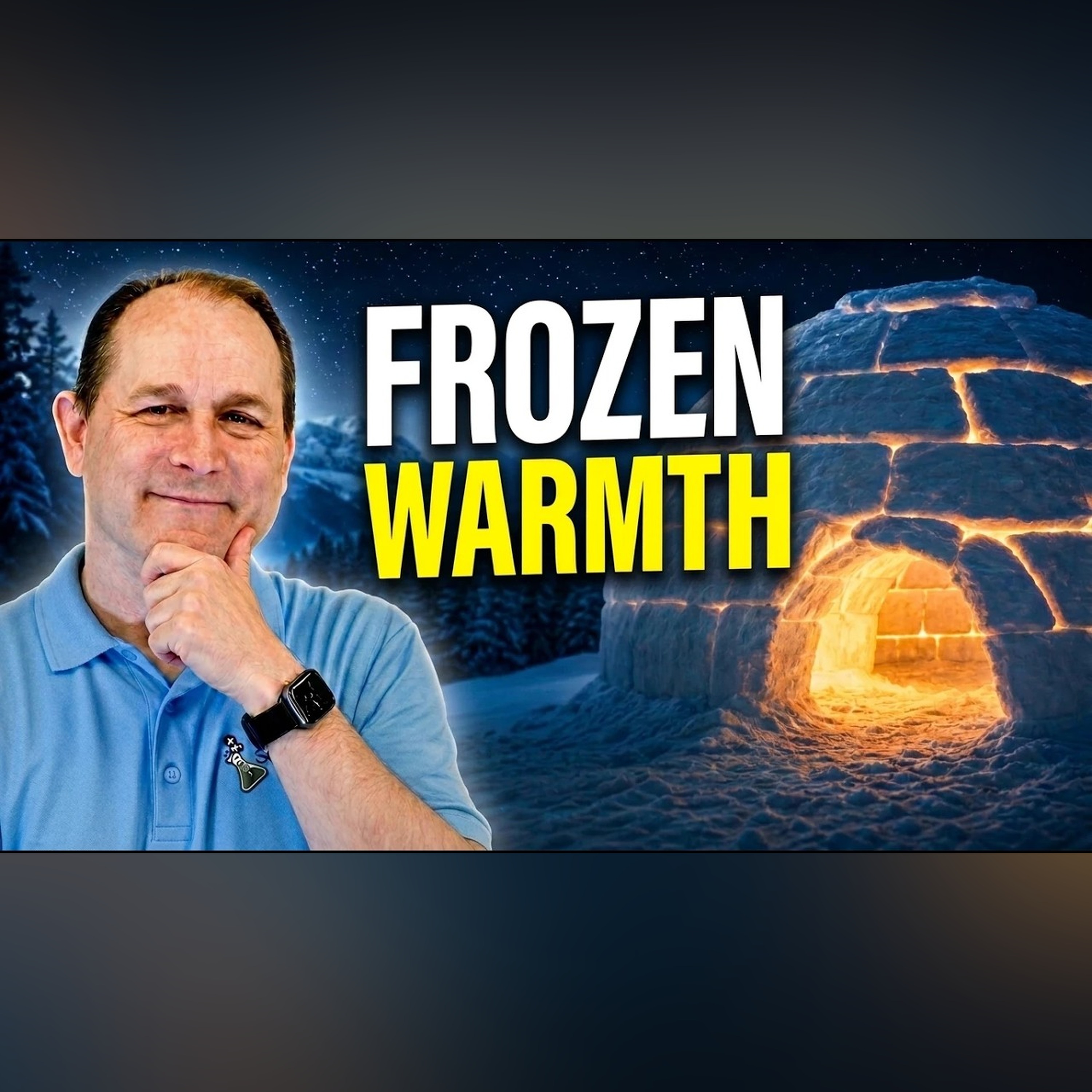 If an Igloo is Made of ICE...How Does it Keep you WARM?