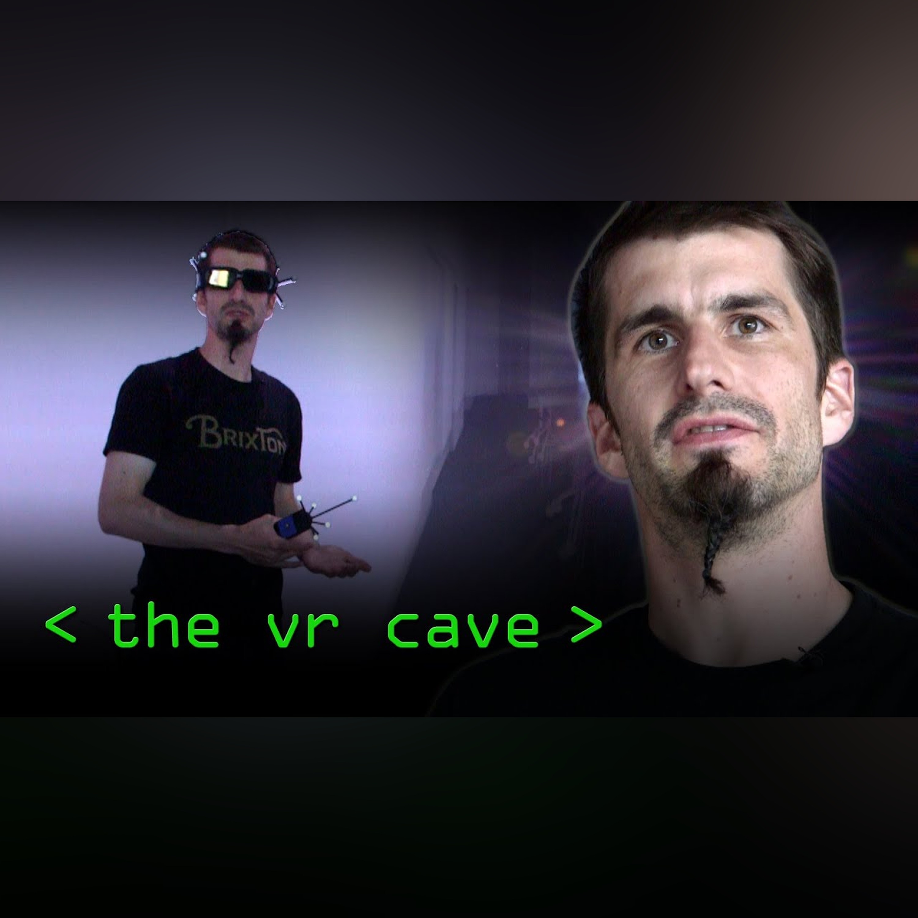 The Virtual Reality Cave - Computerphile episode artwork