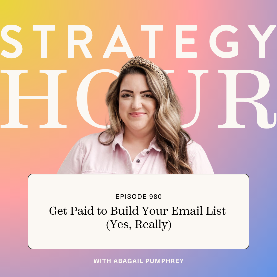 980: Get Paid to Build Your Email List (Yes, Really)