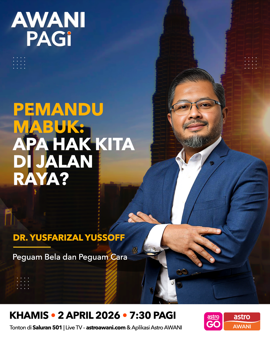 AWANI Pagi: Pemandu mabuk |Apa hak kita di jalan raya?