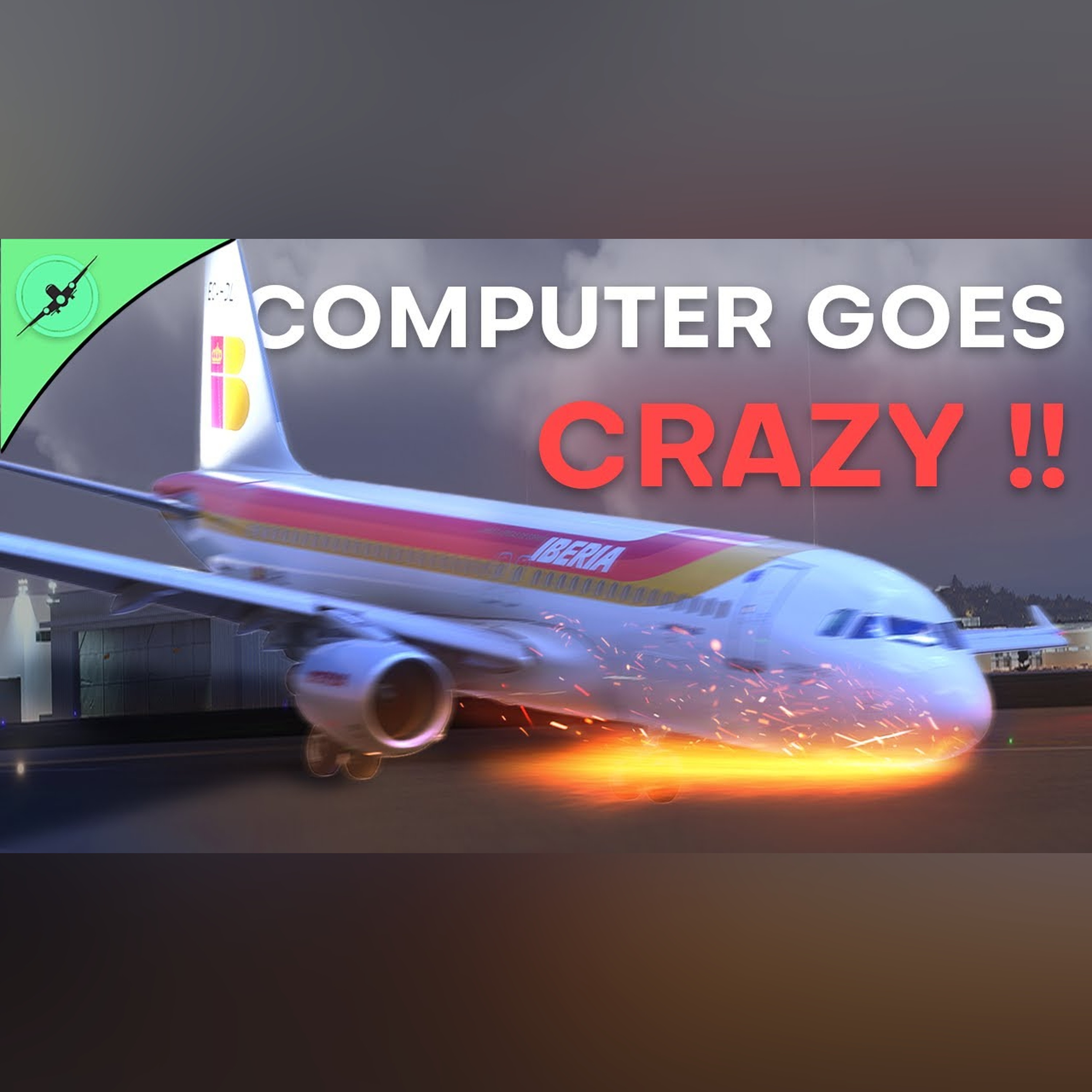 Did the AUTOPILOT try to crash this plane?? Iberia 1456