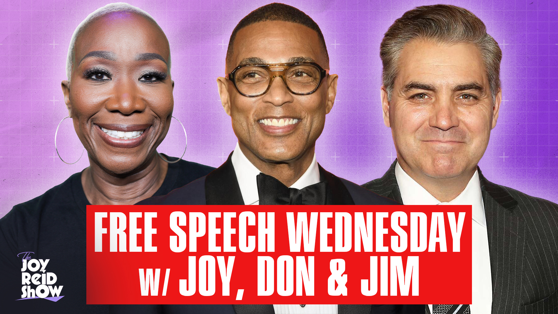 Free Speech Wednesday w/ Joy, Don & Jim | The Joy Reid Show LIVE! Sep 24, 2025