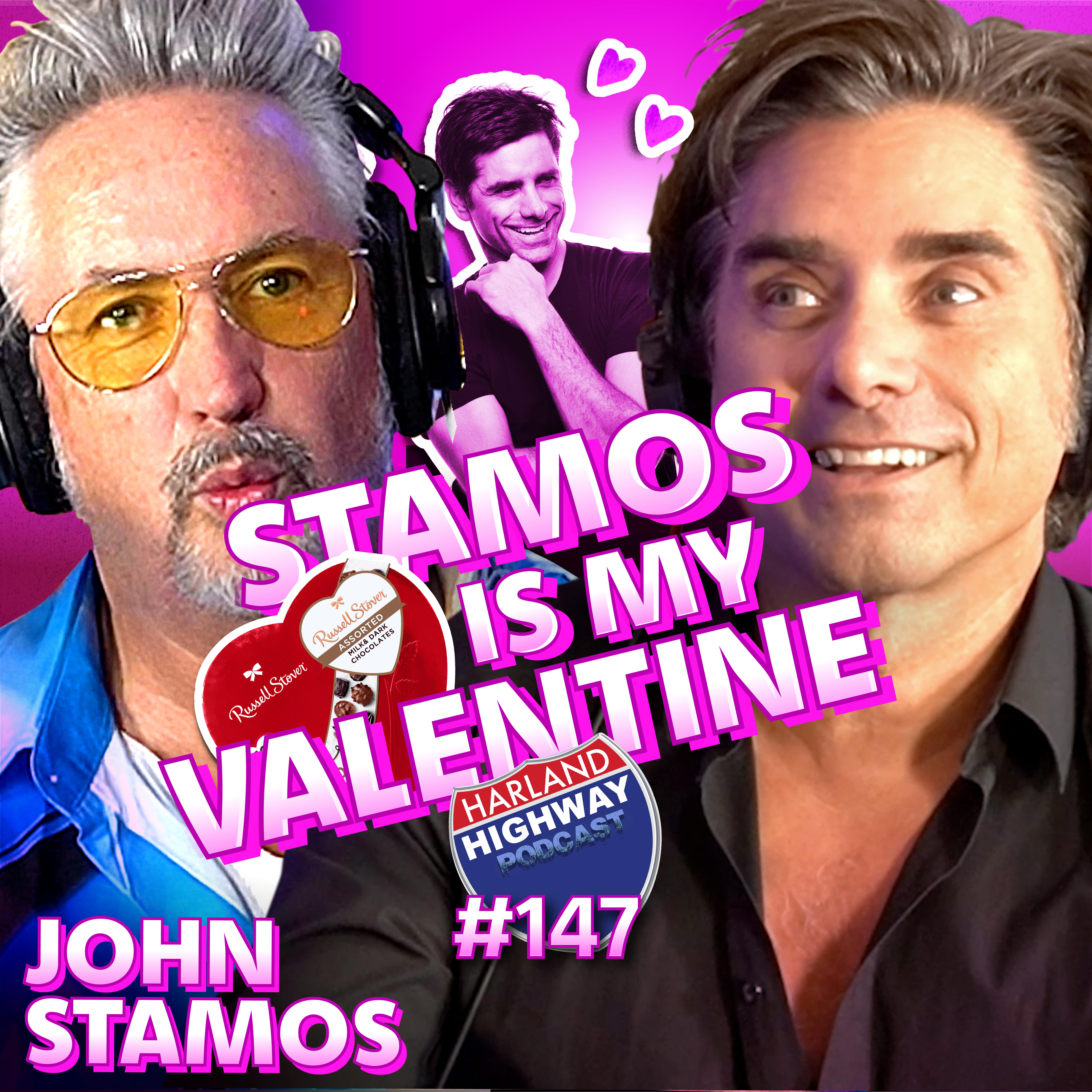 JOHN STAMOS is our Harland Highway VALENTINE. Stories of casting couches and our buddy Bob Saget!