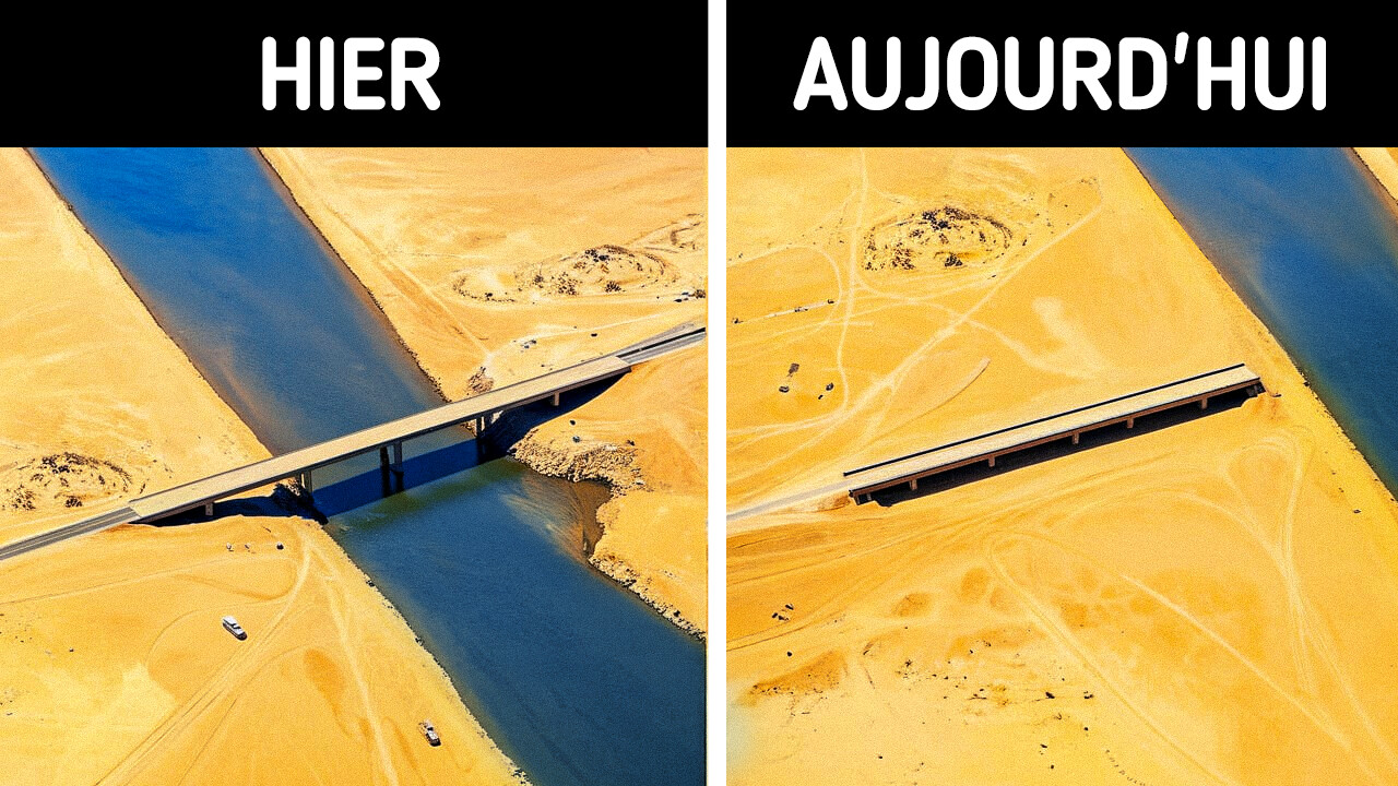 Des Experts Ont Expliqué Comment Un Fleuve A Abandonné Son Propre Pont