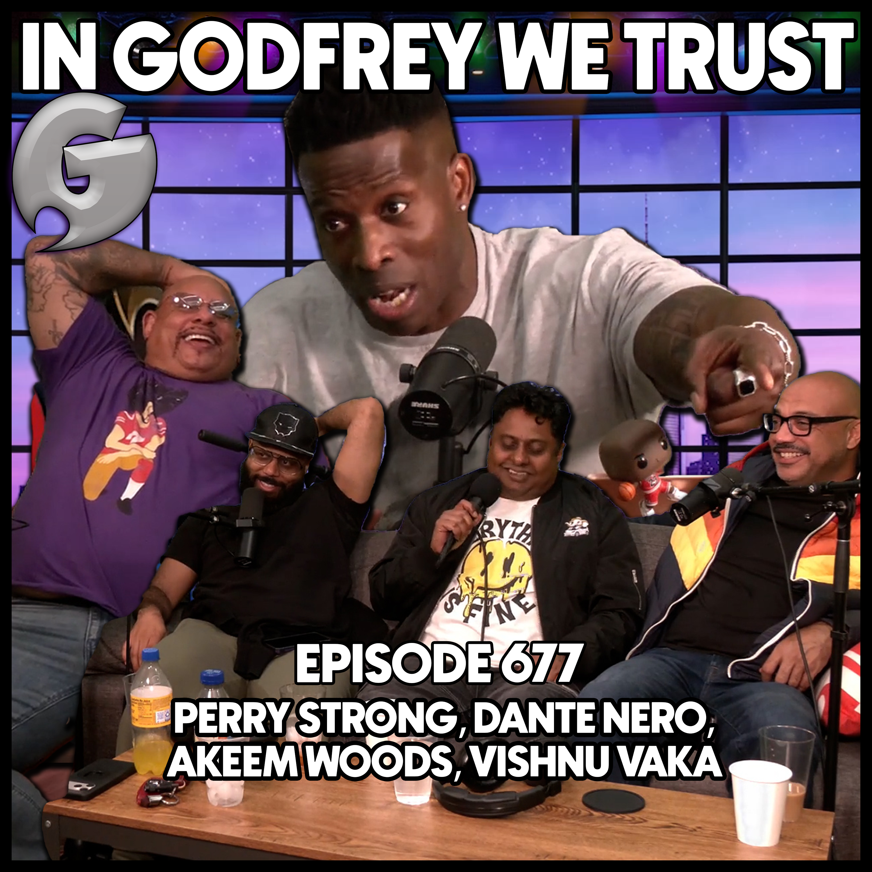 677. Shoot da Monkey into Space | Perry Strong, Dante Nero, Akeem Woods, and Vishnu Vaka