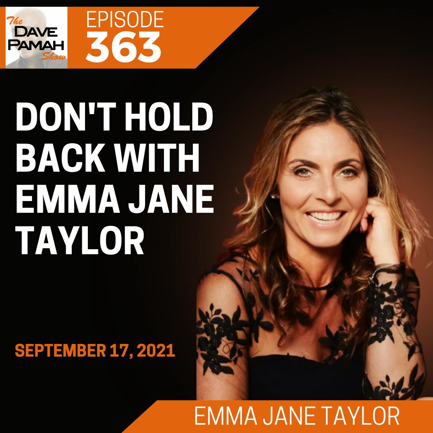 Don't hold back with Emma Jane Taylor