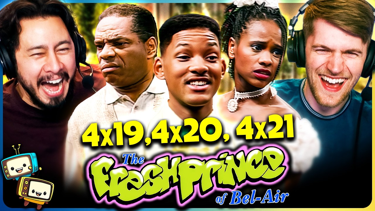 THE FRESH PRINCE OF BEL-AIR (1993) 4x19, 4x20 & 4x21 Reaction! | Will Smith w/ Jaby Koay episode artwork