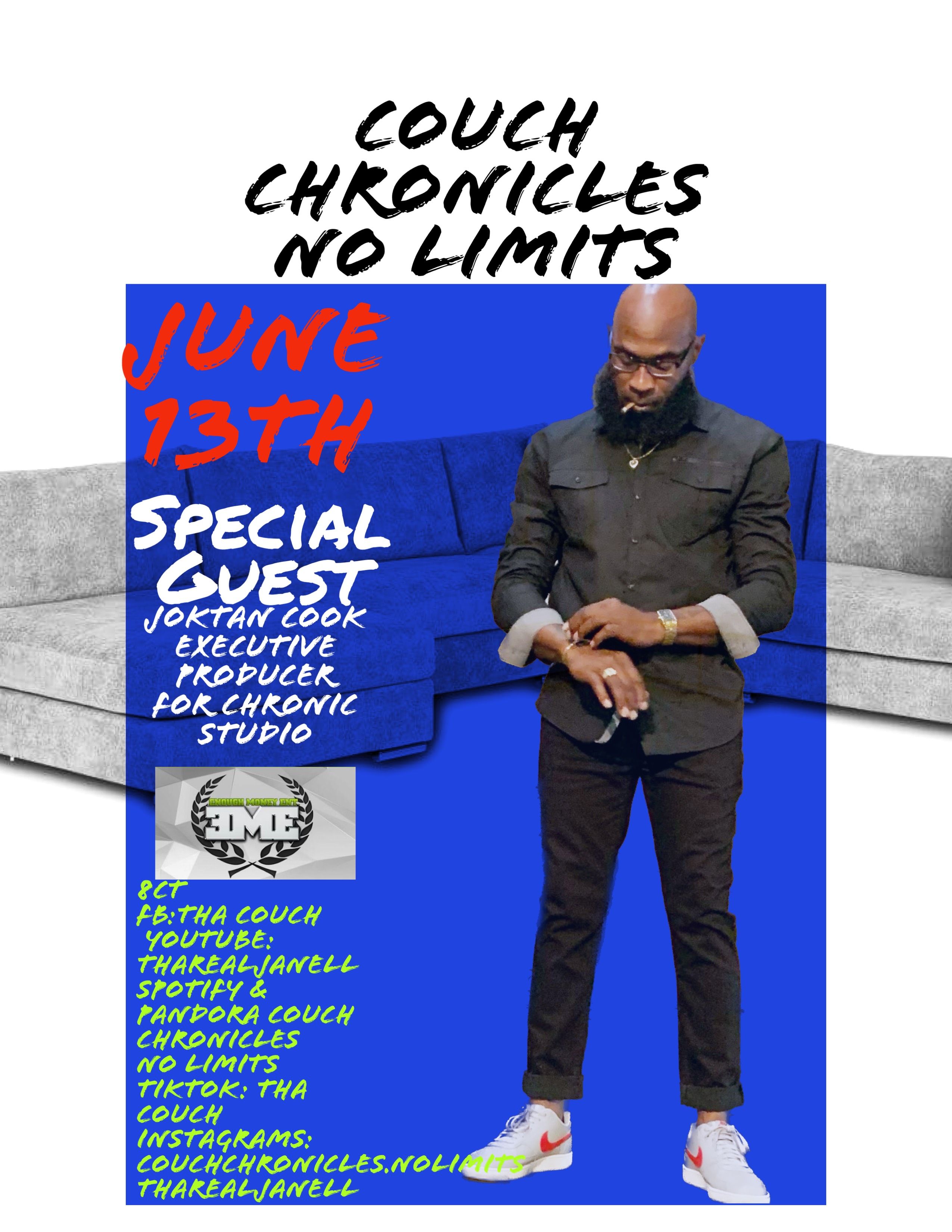 Couch Chronicles No Limits W/Joktan Cook episode artwork