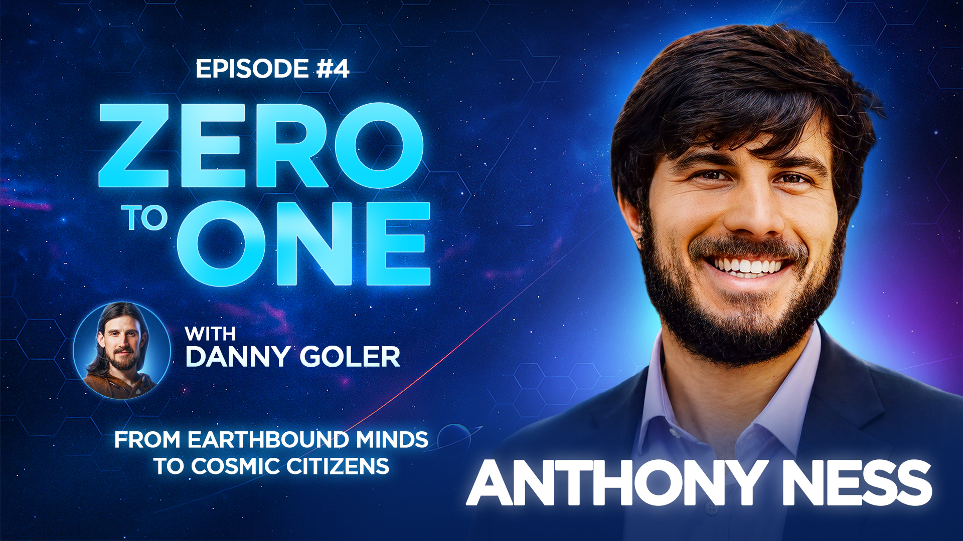 Zero to One with Danny Goler #4 - Anthony Ness: Crystals in our Brains episode artwork