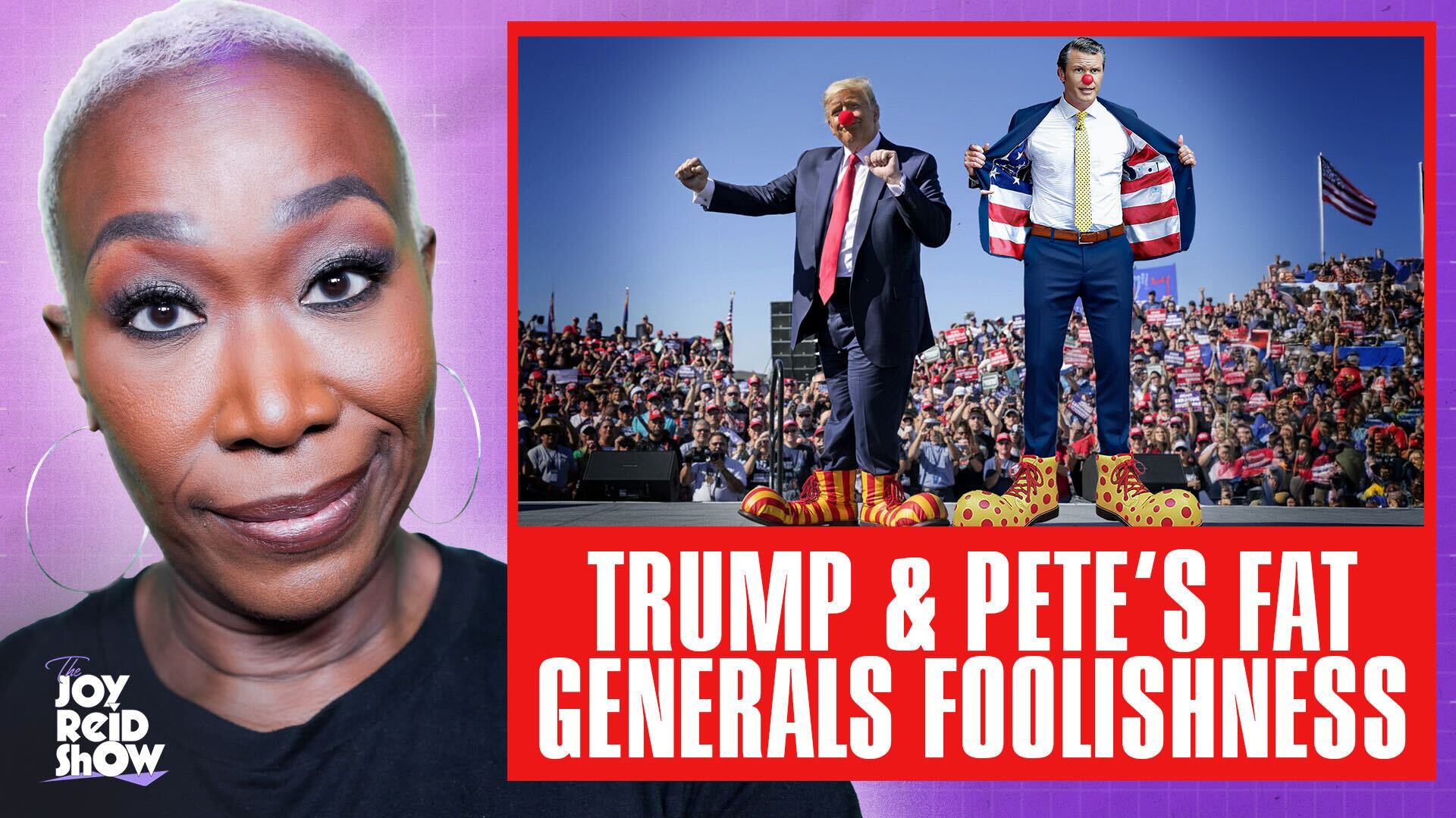 Trump & Pete’s Fat Generals Foolishness | The Joy Reid Show LIVE! Oct 01, 2025