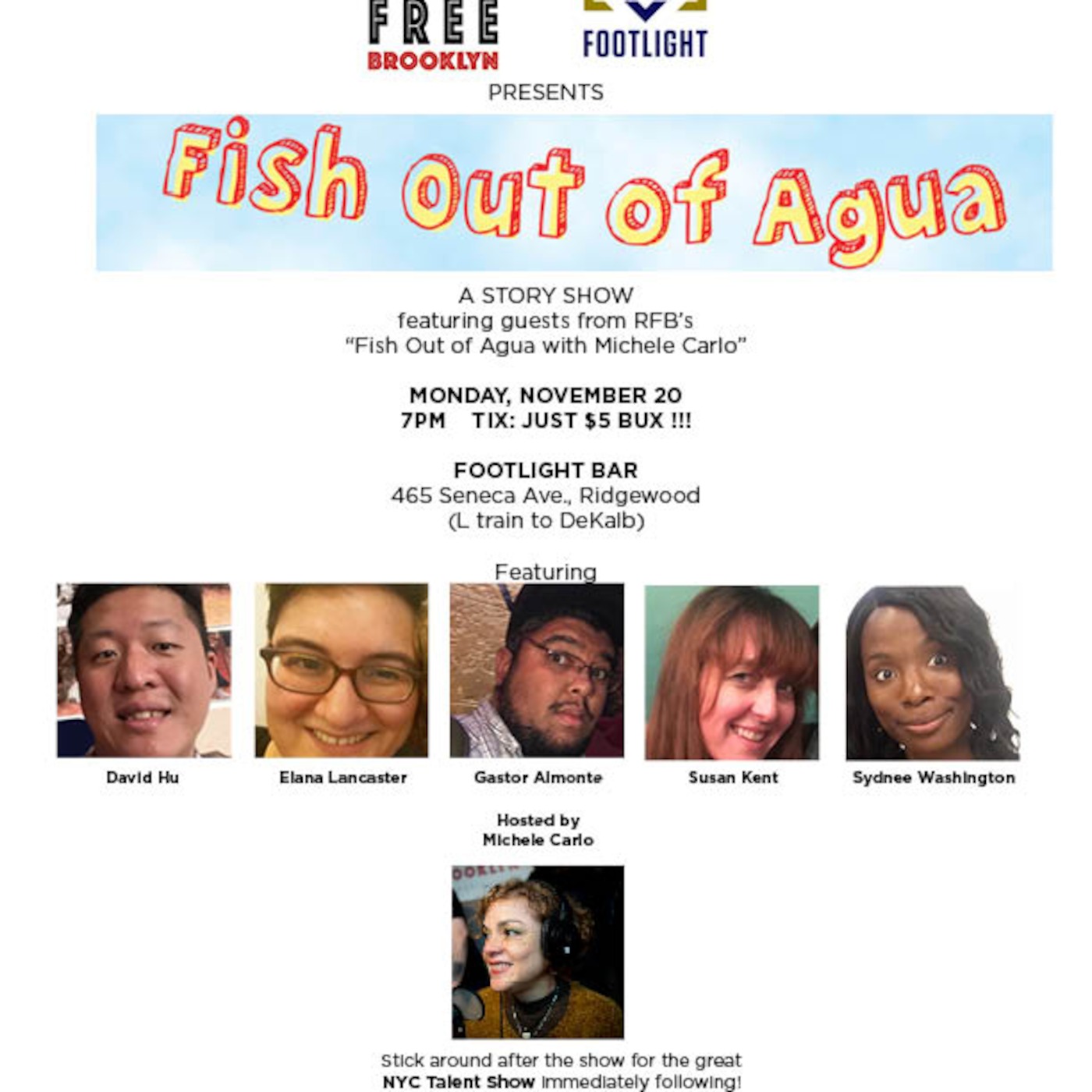Fish Out of Agua with Michele Carlo