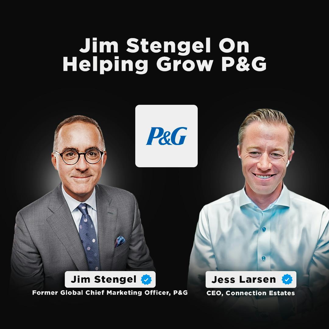 Jim Stengel On Helping Grow P&G Jim Stengel On Helping Grow P&G