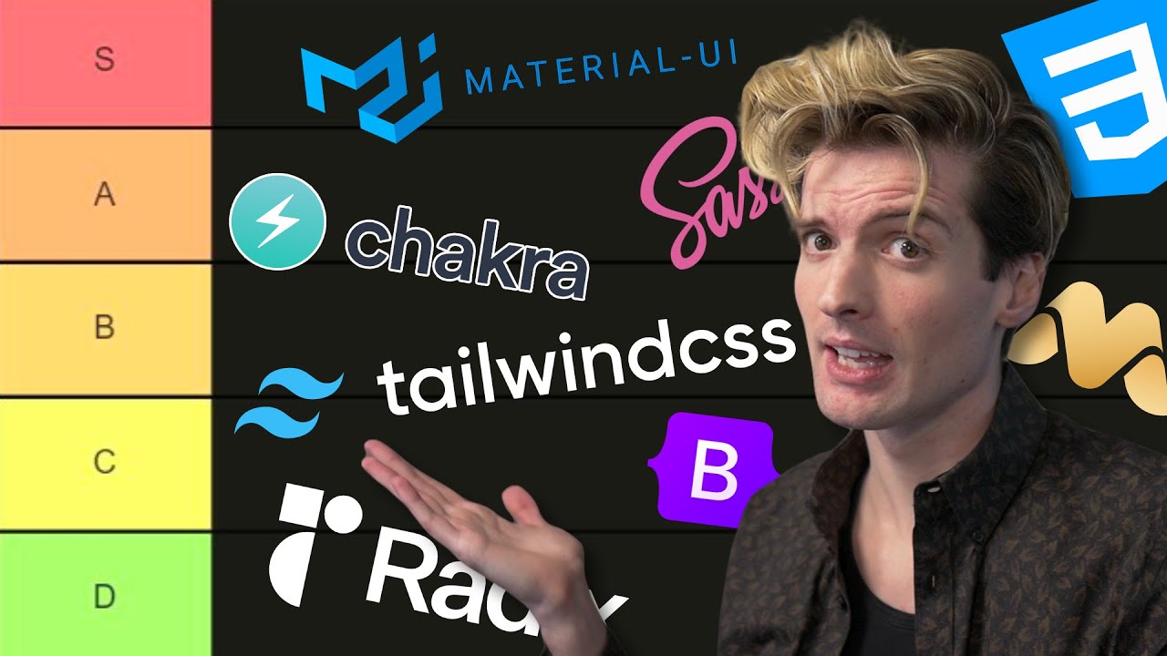 Comparing Modern CSS Solutions (Tailwind vs MUI vs Bootstrap vs Chakra vs...) | Theo - t3․gg