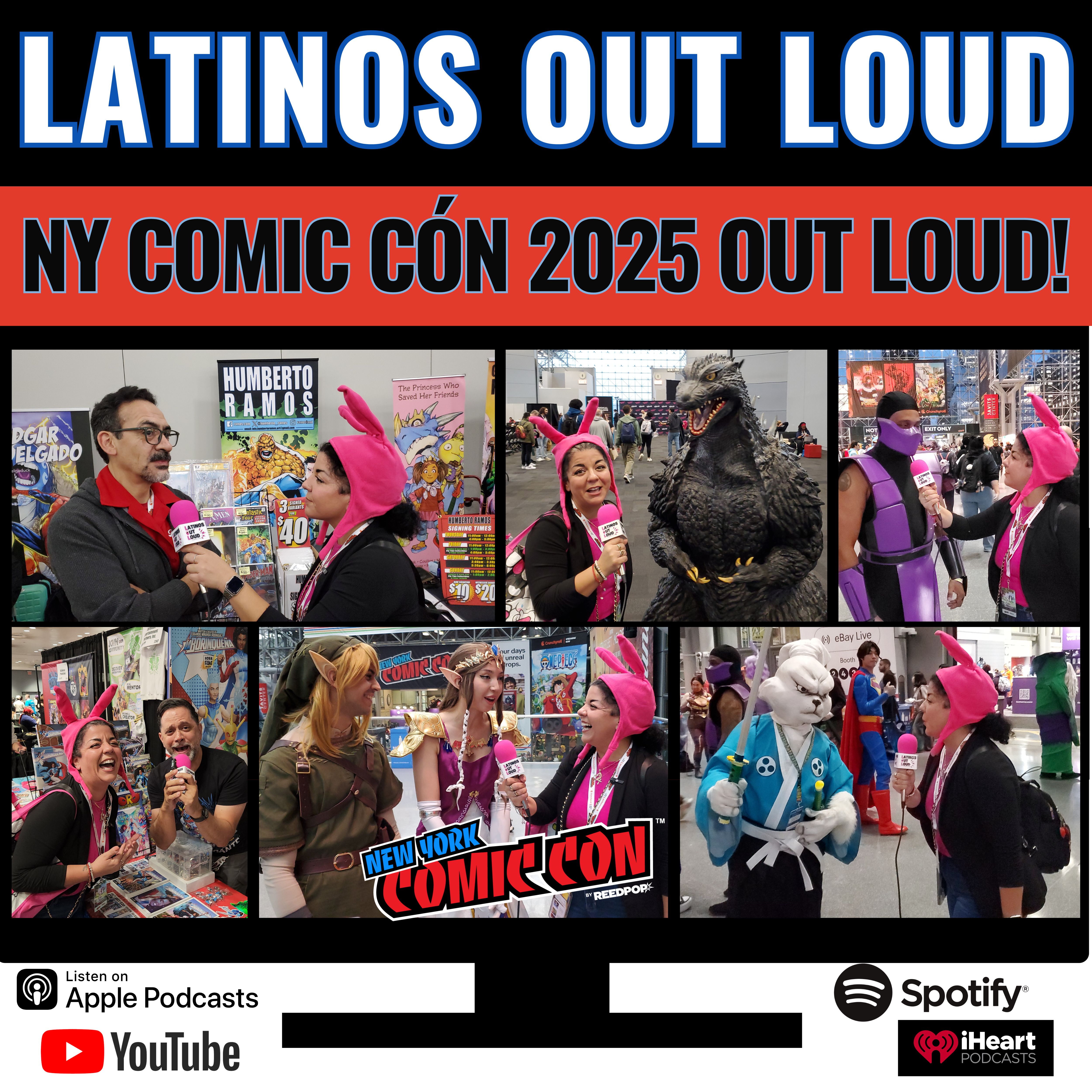 NY Comic Cón 2025 OUT LOUD!