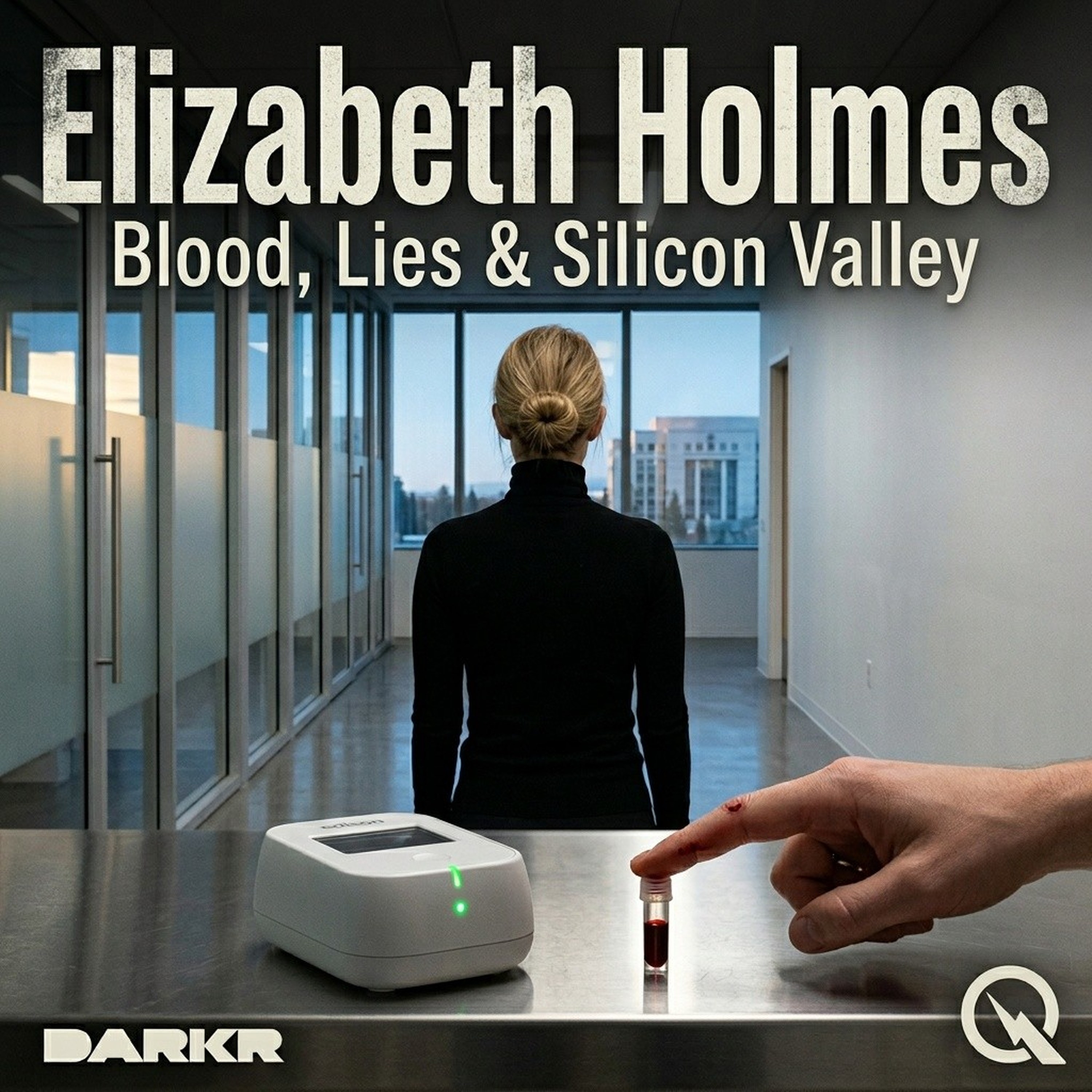Elizabeth Holmes podcast artwork