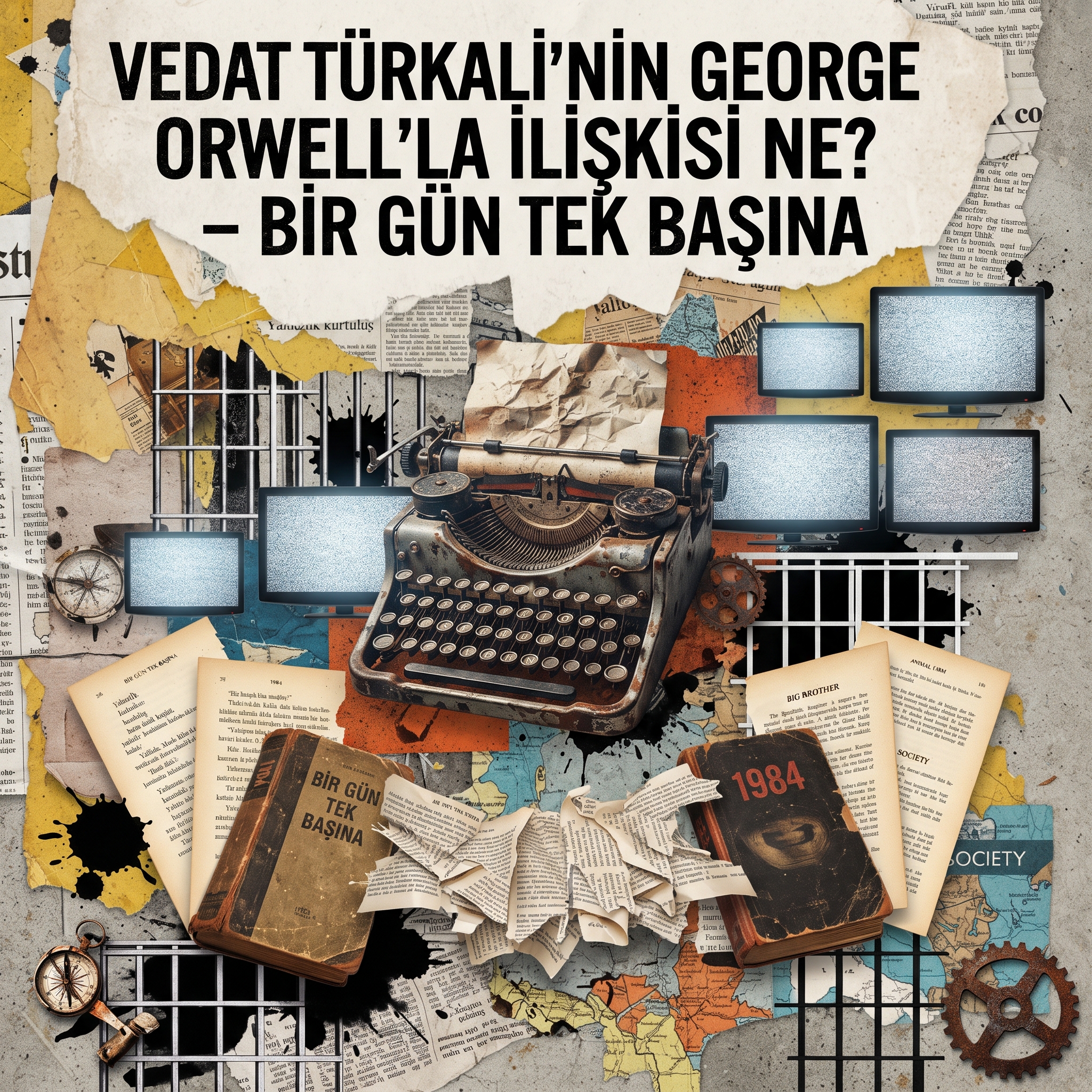 Vedat Türkali'nin George Orwell'la ilişkisi ne? - Bir gün tek başına!- [kitabın yarısı] episode artwork