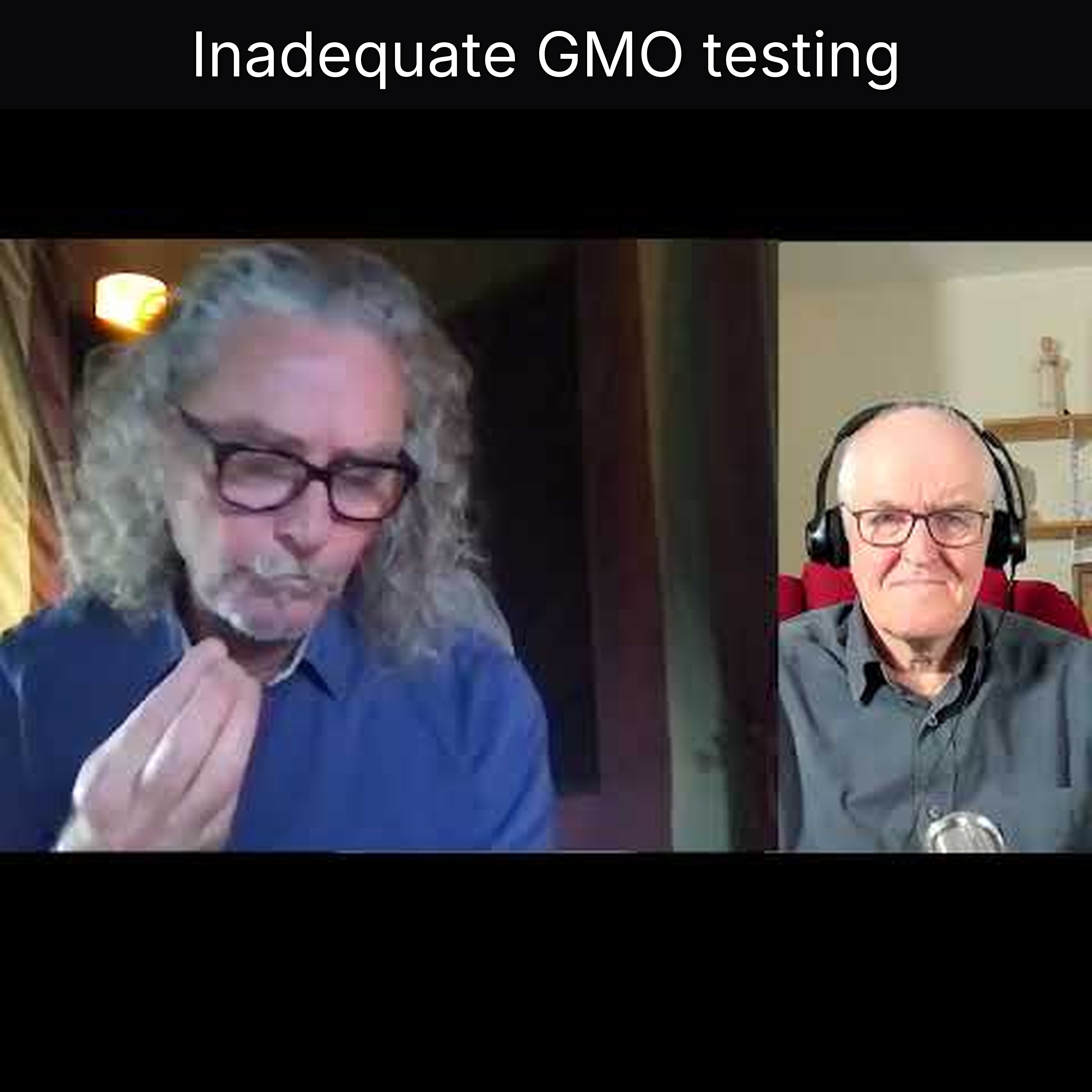 Inadequate GMO testing