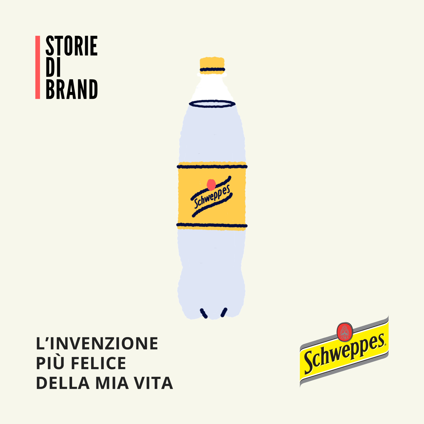 SCHWEPPES | L'invenzione più felice della mia vita