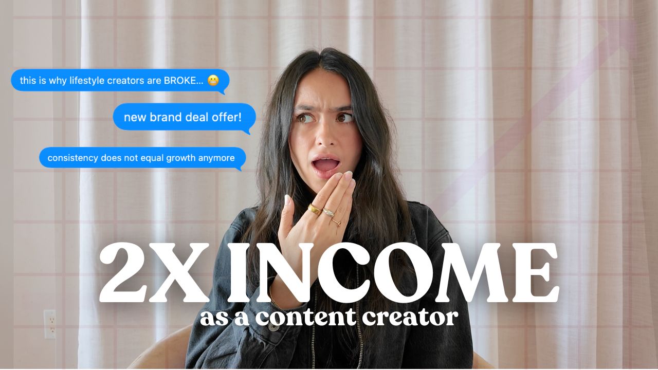 stop being a 'lifestyle creator' 🥴 and start making REAL money by doing this... 💵