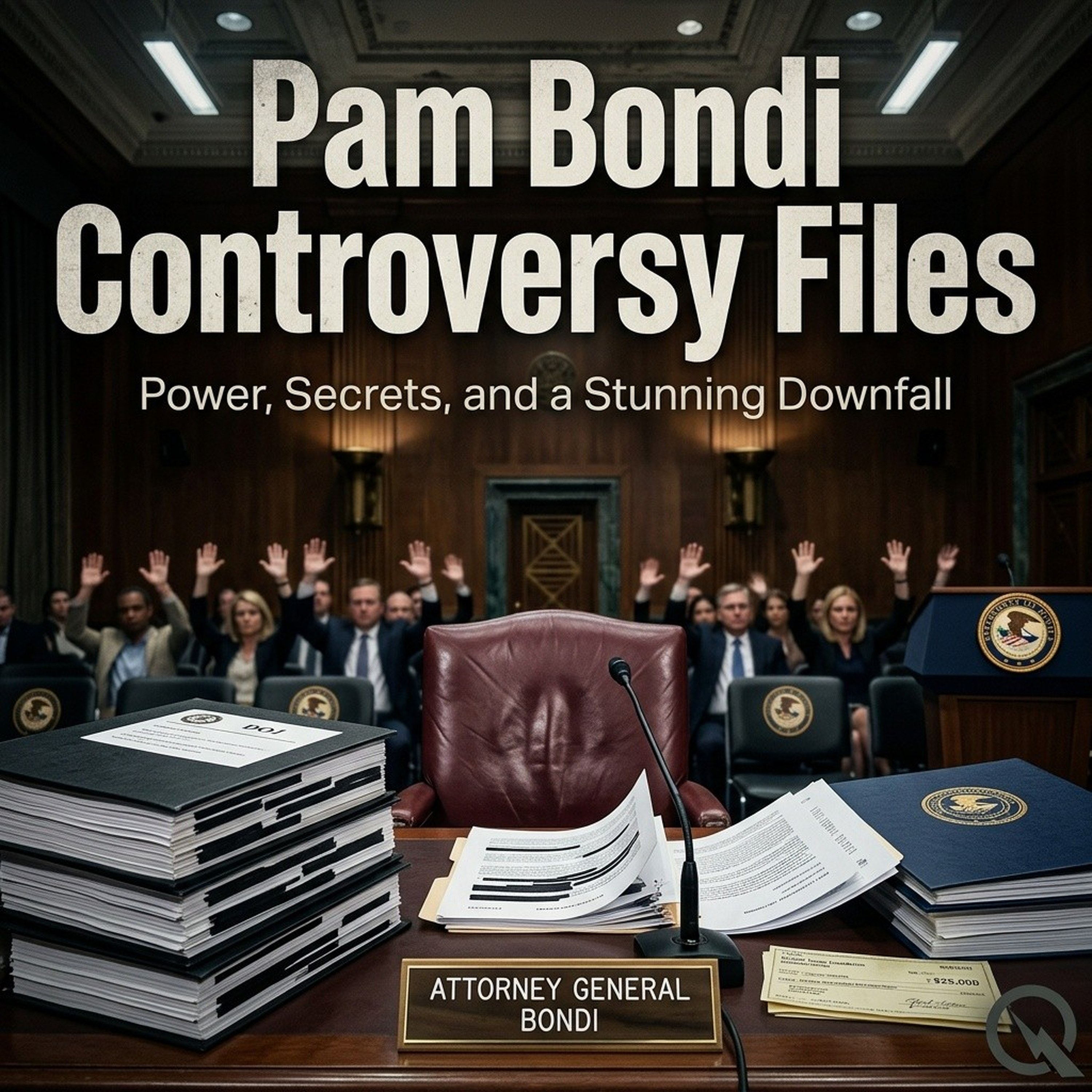 Pam Bondi Controversy Files podcast artwork