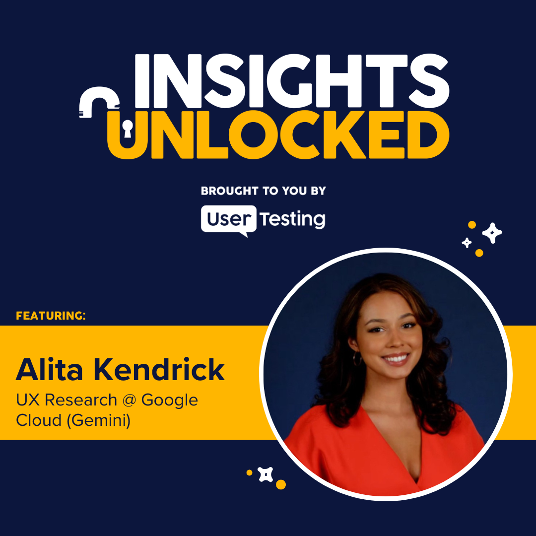 Using AI to streamline and elevate UX research with Google's Alita Kendrick