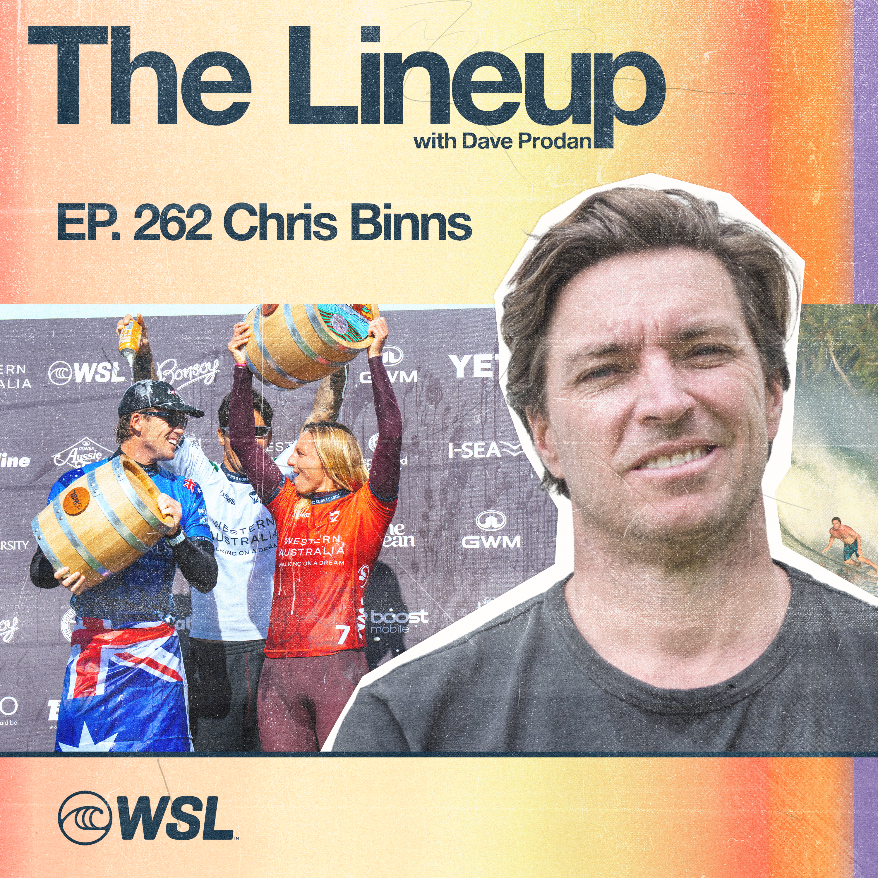 EP 262: Chris Binns – Breaks down Margies from the ground, His picks for Winners & Losers, CI takes the lead on the CT Shaper Rankings, Medina looking unbeatable, Ewing’s slow start, & Instagram questions