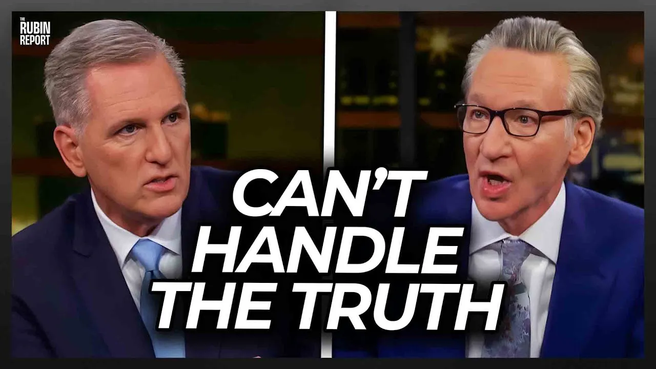 Bill Maher Gets Frustrated as Kevin McCarthy Tells Him Facts He Wants to Ignore — The Rubin Report cover