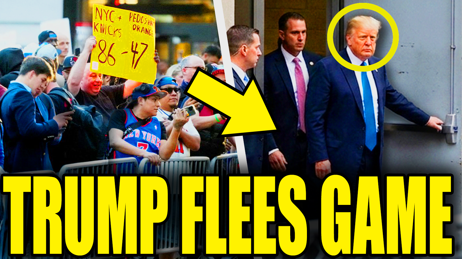 Trump Flees New York As Fans Revolt episode artwork