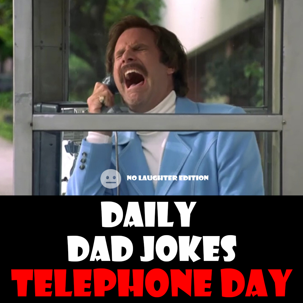 [No Laughter Version] National Telephone Day! 61 dad jokes to call someone about! 25 April 2026